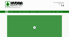 Desktop Screenshot of hydraservice.com